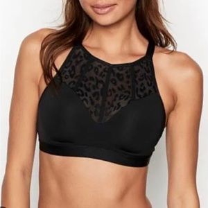 Victoria’s Secret Leopard High Neck Bra Size S